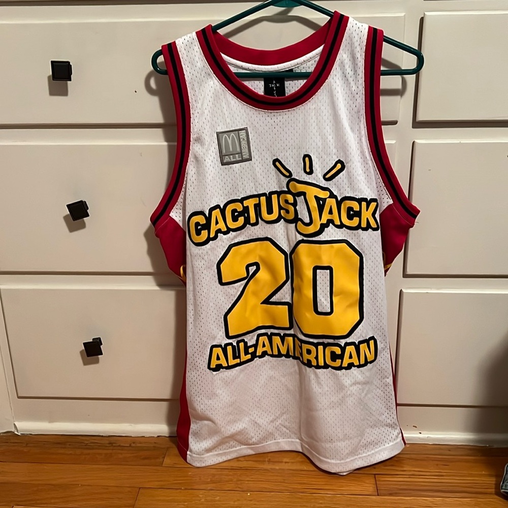 Travis Scott Cactus Jack McDonalds All-American Jersey